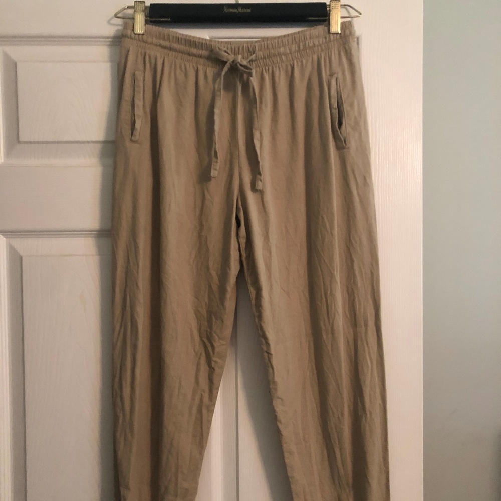 LOVE TREE Casual Linen Joggers